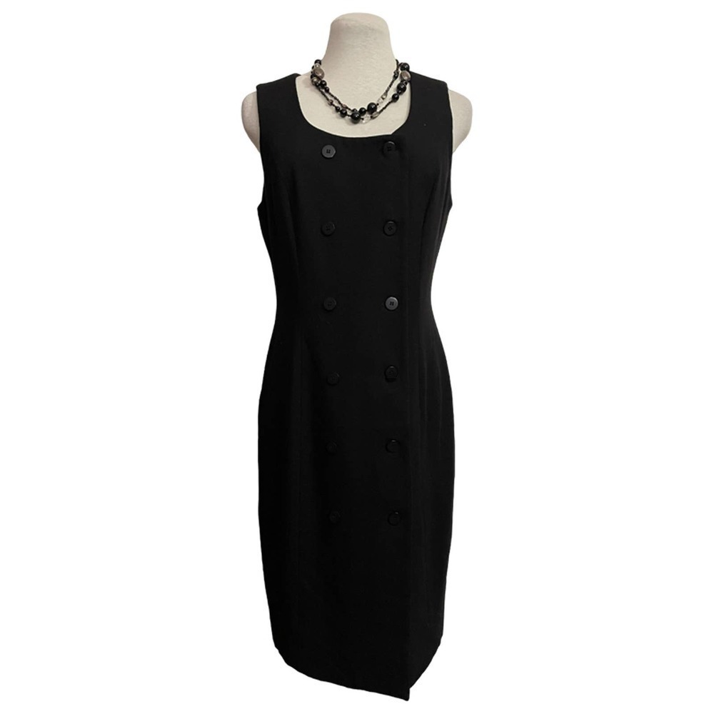 Talbots Double Breasted Sleeveless Dress Size 4